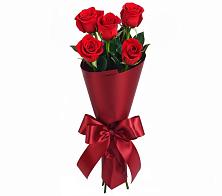 Букет 5 Красных роз Эдлесс Лав в Морозово