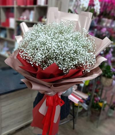 Букет цветов из: Гипсофила в Морозово