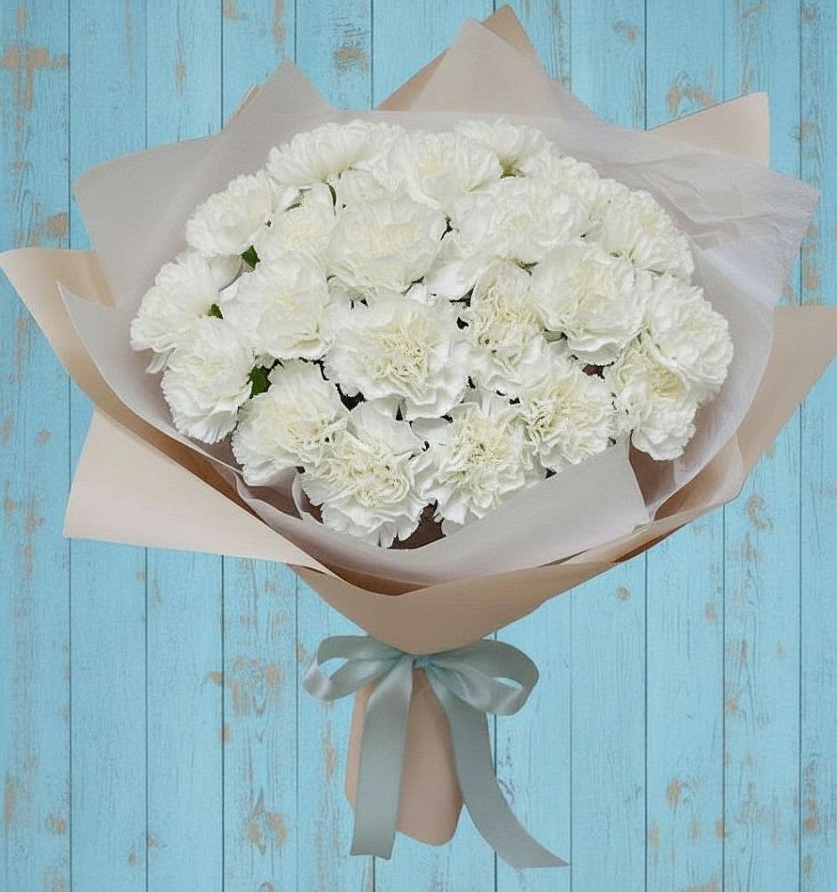 Букет цветов из: Гвоздики в Морозово