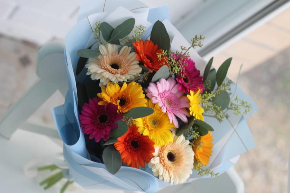 Букет цветов из: Герберы в Морозово