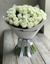 Букет 35 Белых роз в Морозово