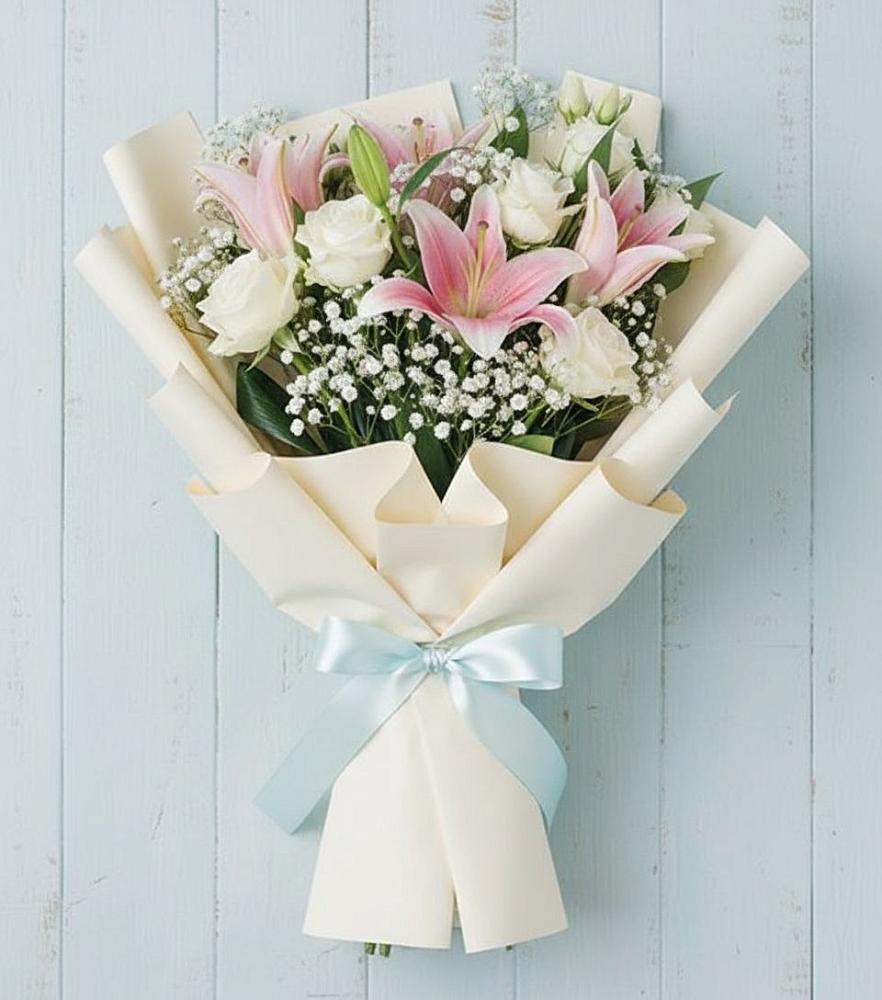 Букет цветов из: Лилии в Морозово