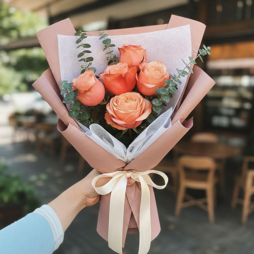 Букет цветов из: Розы в Морозово