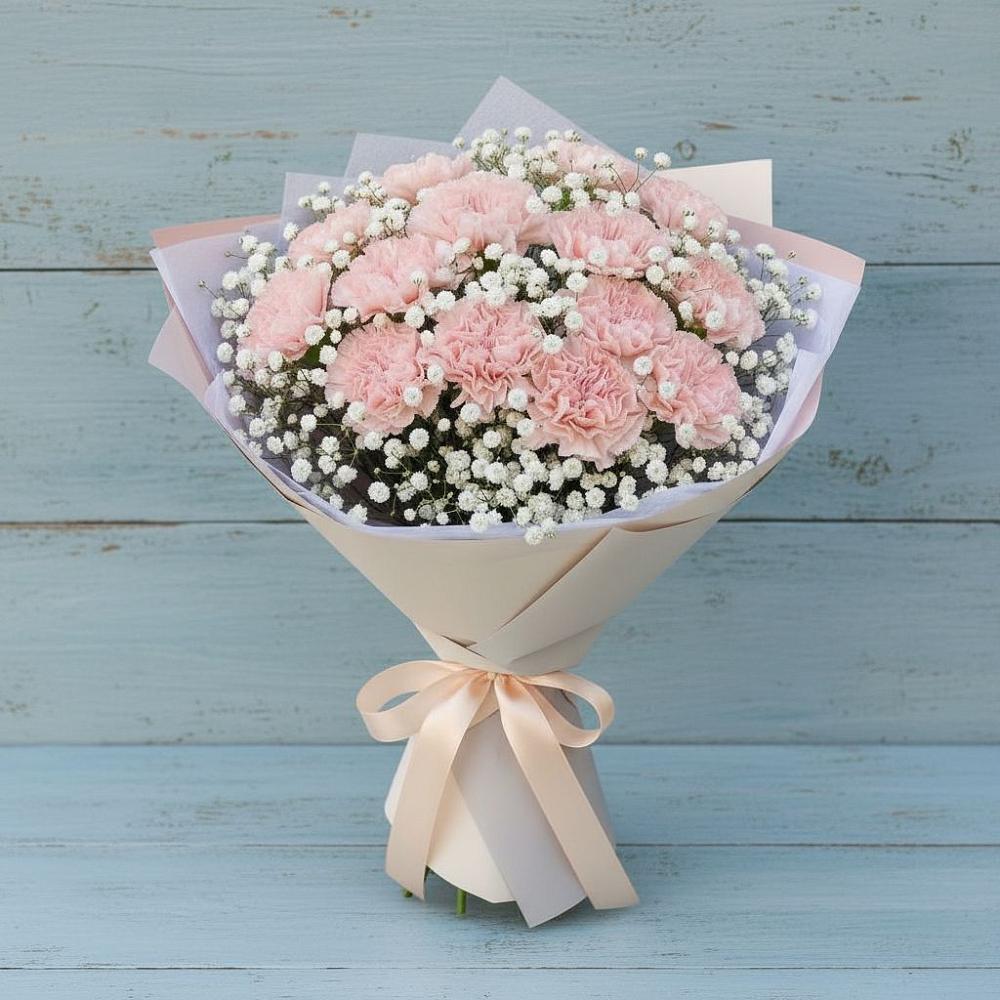 Букет цветов из: Гвоздики в Морозово