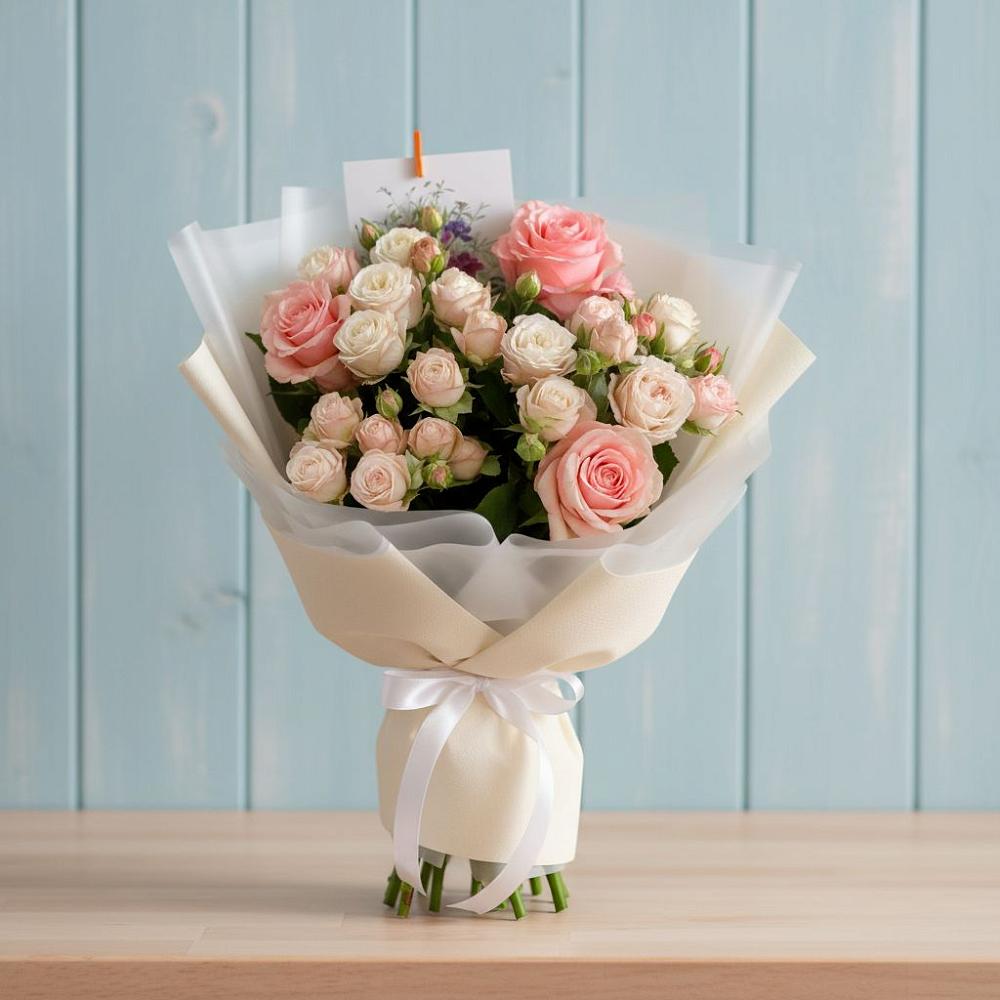 Букет цветов из: Розы в Морозово