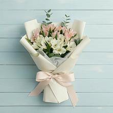 Букет цветов из:  Альстромерии в Морозово