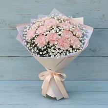 Букет цветов из:  Гвоздики в Морозово