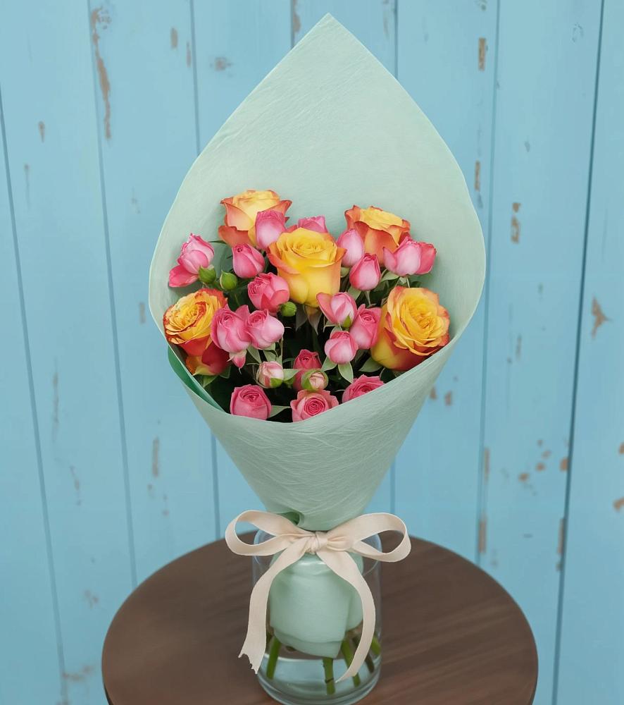 Букет цветов из: Розы в Морозово