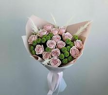 Букет цветов из:  Розы и Хризантемы в Морозово