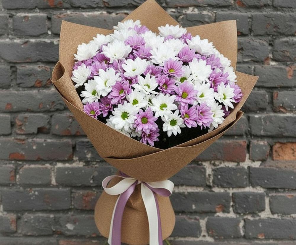 Букет цветов из: Хризантемы в Морозово