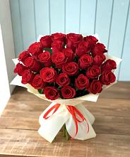Букет 29 Красных роз в Морозово