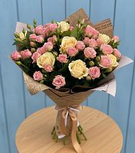 Букет цветов из:  Розы в Морозово