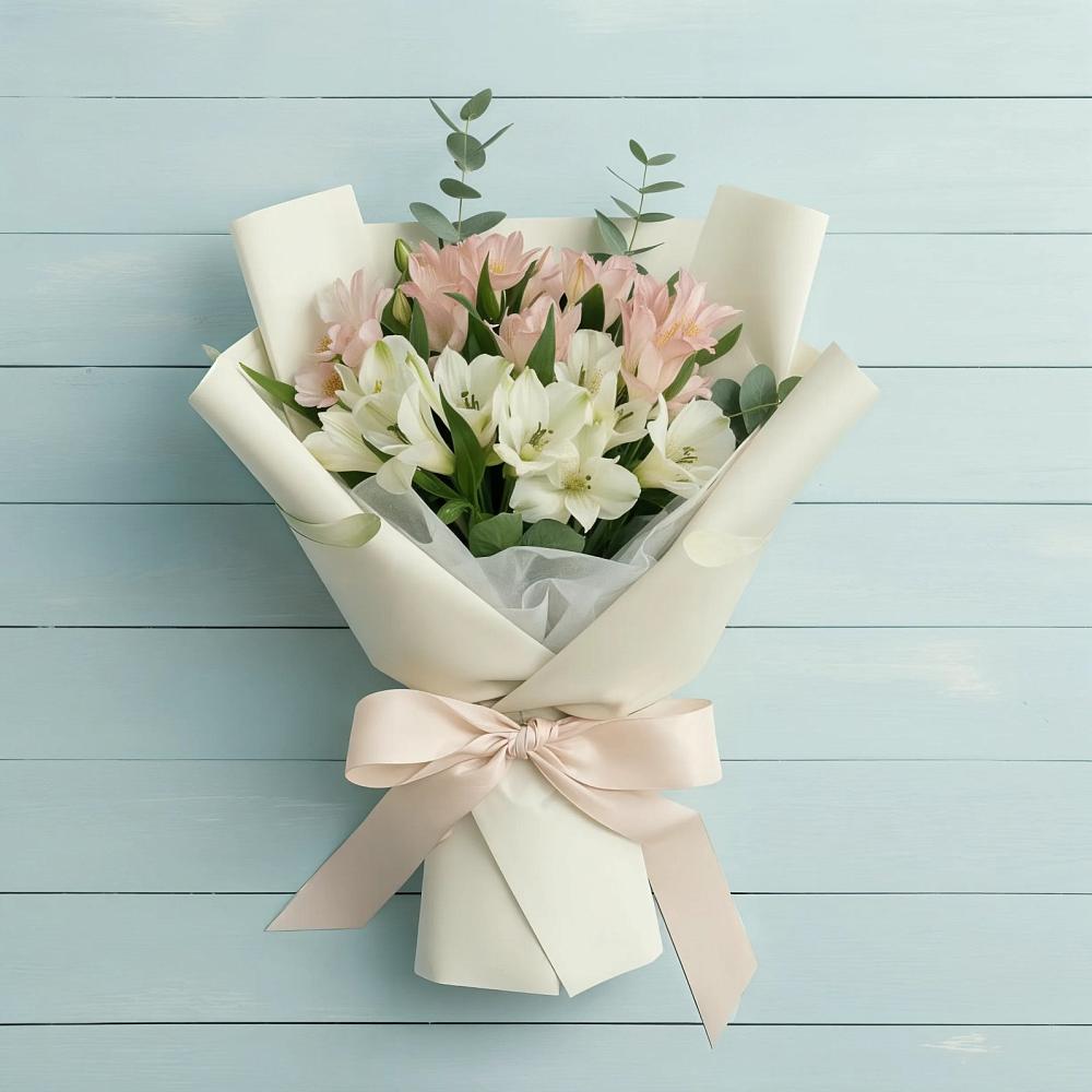 Букет цветов из: Альстромерии в Морозово