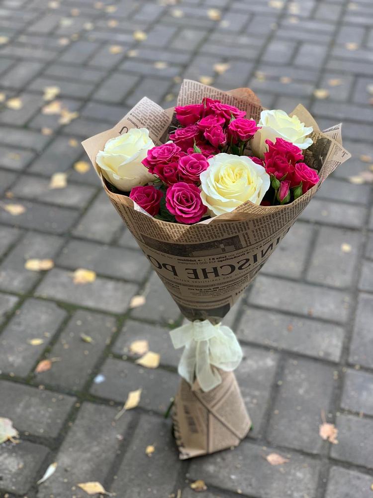 Букет цветов из: Розы в Морозово