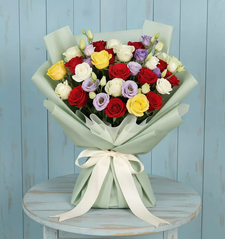 Букет цветов из: Розы в Морозово