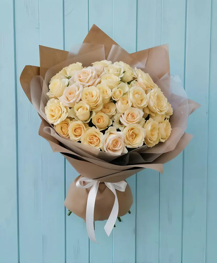 Букет Кремовое облако в Морозово