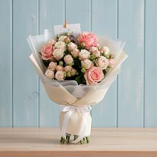 Букет цветов из:  Розы в Морозово