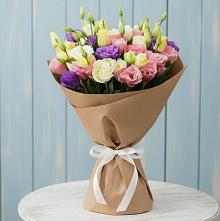 Букет цветов из:  Лизиантусы в Морозово