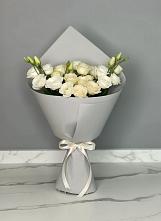 Букет цветов из:  Розы и Лизиантусы в Морозово